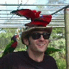 deneb tries on a new hat