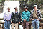 locobunny, protius, deneb, and philo at cascade falls
